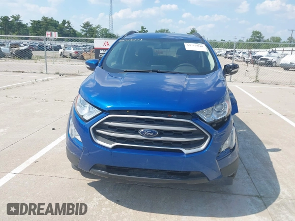 2021 Ford EcoSport SE with VIN MAJ3S2GE2MC450148, listed as a IAAI auction lot 39713048 with 30,115 mi miles and . Bid and sale history available at carsss.com. Image 12.