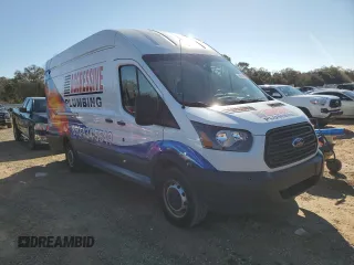 2019 Ford Transit Cargo with VIN 1FTBW3XG1KKB53408, listed as a Copart auction lot 88940825 with 43,249 mi miles and Salvage Title. Bid and sale history available at carsss.com. Image 4.