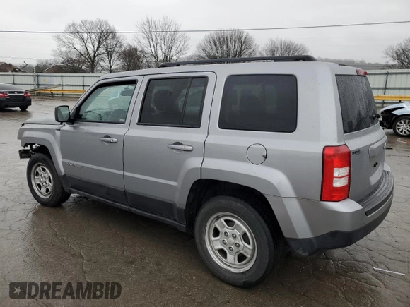 2017 Jeep Patriot Sport SE with VIN 1C4NJPBA4HD211370, listed as a Copart auction lot 45222815 with 50,931 mi miles and Salvage Title. Bid and sale history available at carsss.com. Image 2.