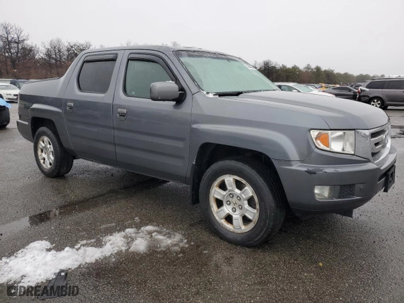 2011 Honda Ridgeline RTS with VIN 5FPYK1F49BB001205, listed as a Copart auction lot 44304965 with 129,311 mi miles and Salvage Title. Bid and sale history available at carsss.com. Image 4.