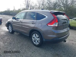 2013 Honda CR-V EX-L with VIN 5J6RM4H7XDL024177, listed as a IAAI auction lot 41967243 with 108,934 mi miles. Bid and sale history available at carsss.com. Image 3.