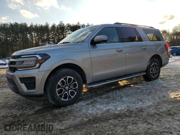2022 Ford Expedition Max XLT z VIN 1FMJK1HT4NEA58816, wystawiony jako Copart lot #42107025 z przebiegiem 38 849 mil mil oraz Szkoda całkowita • Salvage title. Historia ofert i sprzedaży dostępna na DreamBid. Obrazek 1.