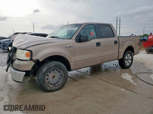 2006 Ford F-150 XLT with VIN 1FTPW12V36KC46369, listed as a Copart auction lot 54889525 with 197,433 mi miles and Salvage Title. Bid and sale history available at DreamBid. Image 1.