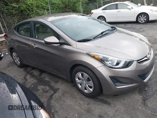 2016 Hyundai Elantra SE with VIN 5NPDH4AE3GH776647, listed as a IAAI auction lot 42714014 with 90,371 mi miles and . Bid and sale history available at DreamBid. Image 1.