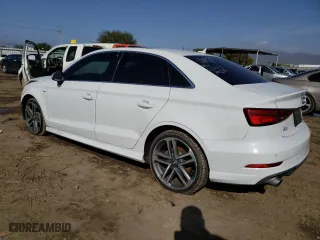 2018 Audi A3 Sedan Premium Plus with VIN WAUJ8GFF8J1077323, listed as a Copart auction lot 45168723 with 44294 miles. Bid and sale history available at carsss.com. Image 2.