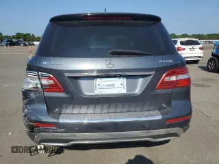 2015 Mercedes-Benz M 350 with VIN 4JGDA5HB2FA555743, listed as a Copart auction lot 65165695 with 147,152 mi miles and Salvage title. Bid and sale history available at DreamBid. Image 6.