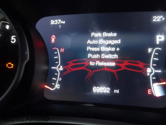2019 Jeep Compass Limited with VIN 3C4NJCCB0KT819355, listed as a IAAI auction lot 41304561 with 69,892 mi miles. Bid and sale history available at carsss.com. Image 15.