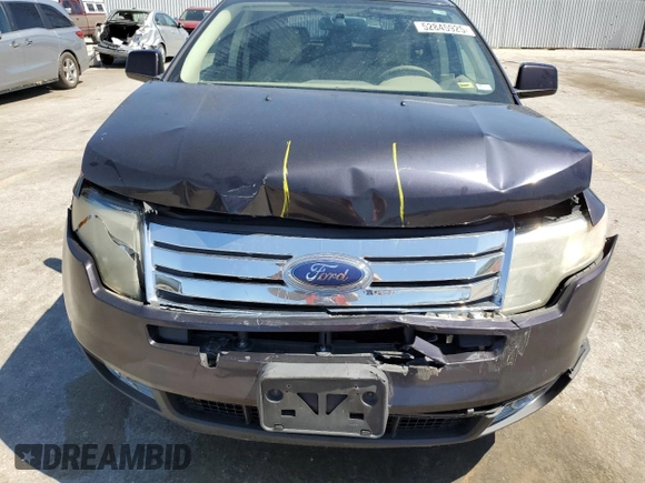 2007 Ford Edge SEL PLUS with VIN 2FMDK39C17BB57132, listed as a Copart auction lot 52845925 with 140,448 mi miles and Salvage Title. Bid and sale history available at carsss.com. Image 14.