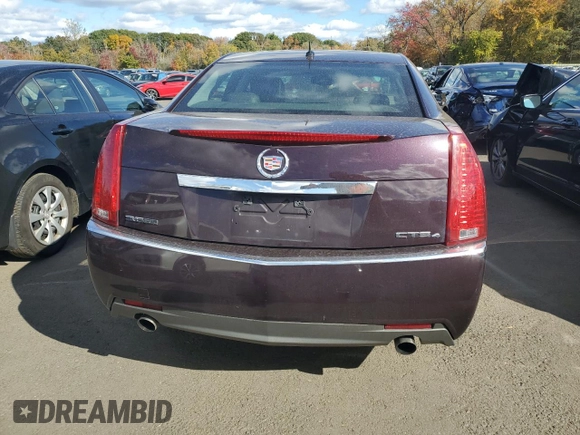 2008 Cadillac CTS AWD w/1SB with VIN 1G6DT57V780185329, listed as a Copart auction lot 75596724 with 122,387 mi miles and Salvage Title. Bid and sale history available at carsss.com. Image 6.