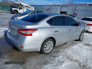 2015 Nissan Sentra S with VIN 3N1AB7AP9FY229488, listed as a IAAI auction lot 41329563 with 94,099 mi miles and . Bid and sale history available at DreamBid. Image 4.