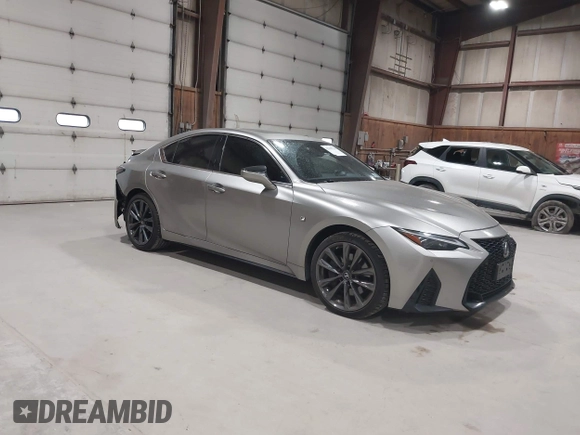 2022 Lexus IS 350 F Sport with VIN JTHGZ1E21N5026846, listed as a IAAI auction lot 42103720 with 49,500 mi miles and . Bid and sale history available at DreamBid. Image 1.