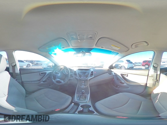2015 Hyundai Elantra SE with VIN 5NPDH4AEXFH549096, listed as a Copart auction lot 83113014 with 163,449 mi miles and Salvage Title. Bid and sale history available at DreamBid. Image 12.