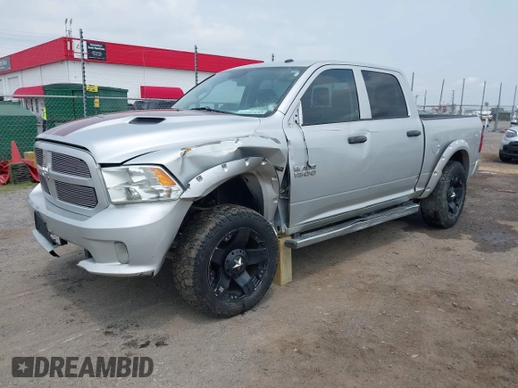 2014 Ram 1500 Express with VIN 3C6RR6KT9EG219721, listed as a IAAI auction lot 42385648 with 168,233 mi miles and . Bid and sale history available at DreamBid. Image 18.