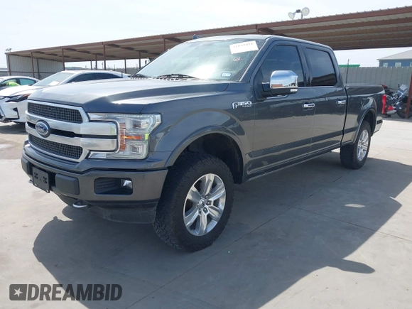 2020 Ford F-150 XL z VIN 1FTFW1E42LFB47223, wystawiony jako IAAI lot #41832415 z przebiegiem 117 642 mil mil oraz . Historia ofert i sprzedaży dostępna na DreamBid. Obrazek 2.