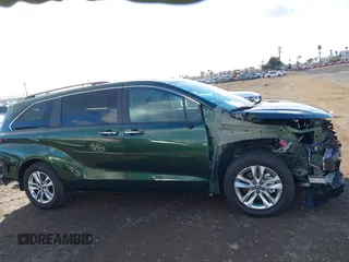 2024 Toyota Sienna XLE with VIN 5TDJSKFC7RS135935, listed as a IAAI auction lot 41409630 with 5,477 mi miles and . Bid and sale history available at DreamBid. Image 14.