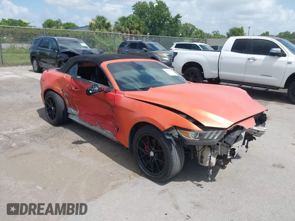2016 Ford Mustang V6 with VIN 1FATP8EM9G5221795, listed as a IAAI auction lot 42500647 with 125,645 mi miles and . Bid and sale history available at DreamBid. Image 1.