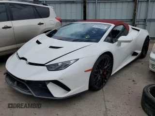 2016 Lamborghini Huracan LP 610-4 с VIN ZHWUR1ZF0GLA05142, выставлен на аукционе Copart как лот 57144535 с пробегом 38 180 миль миль и Списание • Salvage title. История ставок и продаж доступна на DreamBid. Изображение 1.