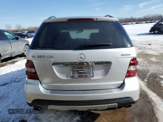 2008 Mercedes-Benz M 320 CDI with VIN 4JGBB22E98A387057, listed as a Copart auction lot 45343965 with 123,908 mi miles and Salvage Title. Bid and sale history available at carsss.com. Image 6.