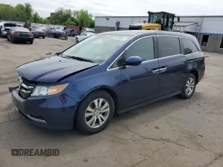 2017 Honda Odyssey EX z VIN 5FNRL5H4XHB026170, wystawiony jako Copart lot #56756985 z przebiegiem 157 275 mil mil oraz Szkoda całkowita • Salvage title. Historia ofert i sprzedaży dostępna na DreamBid. Obrazek 1.