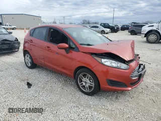 2018 Ford Fiesta SE with VIN 3FADP4EJ1JM146398, listed as a Copart auction lot 88507435 with 91,280 mi miles and Salvage Title. Bid and sale history available at DreamBid. Image 4.