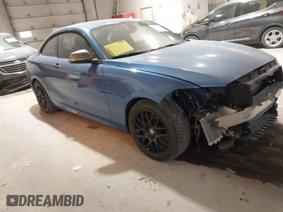 2014 BMW 2 Series M235i with VIN WBA1J7C59EV253309, listed as a IAAI auction lot 41509019 with 63,782 mi miles and . Bid and sale history available at carsss.com. Image 1.