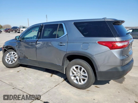 2021 Chevrolet Traverse LS with VIN 1GNERFKW9MJ150468, listed as a Copart auction lot 45326615 with 64,980 mi miles and Clean Title. Bid and sale history available at carsss.com. Image 2.