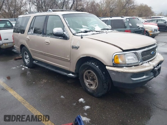 1997 Ford Expedition XLT z VIN 1FMEU17L2VLB53786, wystawiony jako IAAI lot #41912417 z przebiegiem 198 435 mil mil oraz . Historia ofert i sprzedaży dostępna na DreamBid. Obrazek 1.