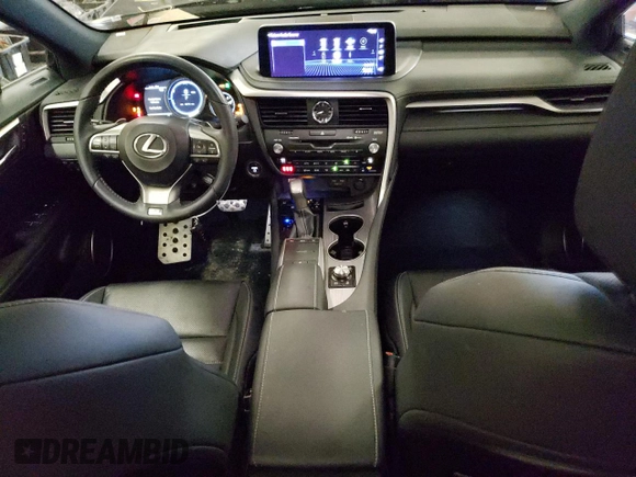 2021 Lexus RX with VIN 2T2YGMDA4MC072030, listed as a Copart auction lot 44034824 with 43,791 mi miles. Bid and sale history available at carsss.com. Image 8.