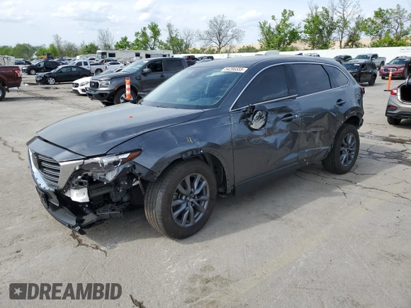 2023 Mazda CX-9 Touring with VIN JM3TCBCYXP0642793, listed as a Copart auction lot 54266555 with 19,962 mi miles and Salvage title. Bid and sale history available at DreamBid. Image 1.