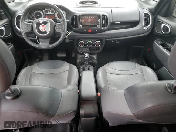 2017 FIAT 500L Lounge with VIN ZFBCFACH1HZ039970, listed as a Copart auction lot 47579055 with 42,903 mi miles and Salvage Title. Bid and sale history available at DreamBid. Image 8.