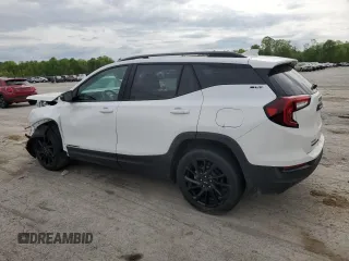 2024 GMC Terrain SLT with VIN 3GKALVEG6RL354799, listed as a Copart auction lot 56865005 with 12,837 mi miles and Salvage title. Bid and sale history available at DreamBid. Image 2.