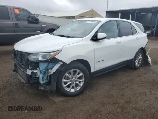 2018 Chevrolet Equinox LT z VIN 3GNAXSEV2JS554688, wystawiony jako Copart lot #51783895 z przebiegiem 80 922 mil mil oraz Szkoda całkowita • Salvage title. Historia ofert i sprzedaży dostępna na DreamBid. Obrazek 1.