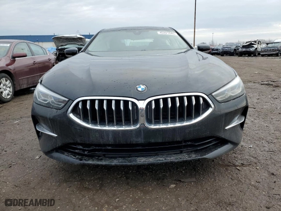 2020 BMW 8 Series 840i with VIN WBAGV4C08LCD32628, listed as a Copart auction lot 45321245 with 56,350 mi miles and Clean Title. Bid and sale history available at carsss.com. Image 5.