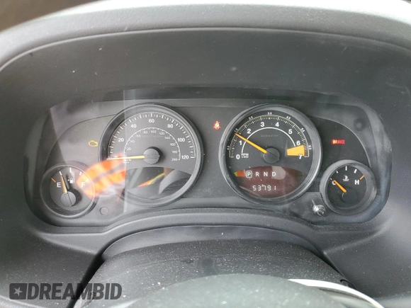 2017 Jeep Patriot Sport SE with VIN 1C4NJPBA2HD207821, listed as a Copart auction lot 44460655 with 53,791 mi miles and Salvage Title. Bid and sale history available at carsss.com. Image 9.