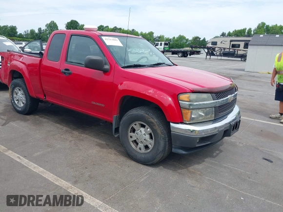 2005 Chevrolet Colorado LS Z71 с VIN 1GCDT196858158925, выставлен на аукционе IAAI как лот 42313889 с пробегом 142 493 миль миль и . История ставок и продаж доступна на DreamBid. Изображение 1.