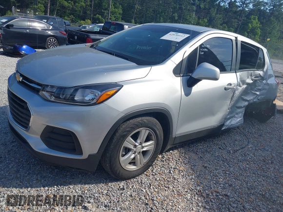 2020 Chevrolet Trax LS with VIN 3GNCJKSB8LL313882, listed as a IAAI auction lot 42030112 with 34,072 mi miles and . Bid and sale history available at DreamBid. Image 17.