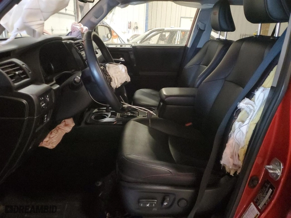 2017 Toyota 4Runner SR5 with VIN JTEBU5JR3H5469472, listed as a Copart auction lot 49537345 with 88,145 mi miles and Clean Title. Bid and sale history available at carsss.com. Image 7.
