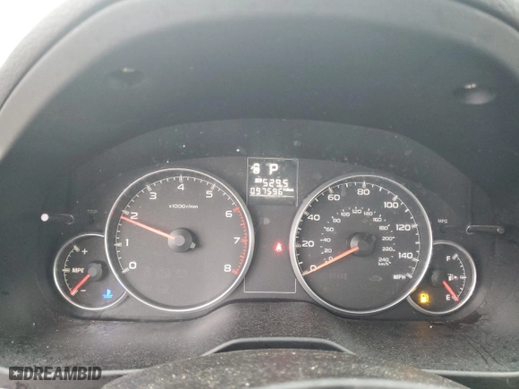 2014 Subaru Outback 2.5i with VIN 4S4BRBAC4E3290005, listed as a Copart auction lot 52714095 with 97,596 mi miles and Clean Title. Bid and sale history available at carsss.com. Image 9.
