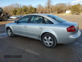 2001 Audi A6 with VIN WAUED64BX1N004096, listed as a Copart auction lot 43768425 with 143,165 mi miles and Salvage Title. Bid and sale history available at carsss.com. Image 2.