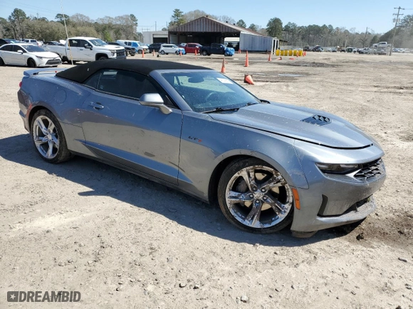 2022 Chevrolet Camaro LT1 with VIN 1G1FF3D73N0101521, listed as a Copart auction lot 48743815 with 40,411 mi miles and Salvage Title. Bid and sale history available at carsss.com. Image 4.
