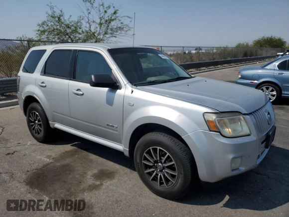 2008 Mercury Mariner z VIN 4M2CU91168KJ40089, wystawiony jako Copart lot #64688995 z przebiegiem 196 758 mil mil oraz Szkoda całkowita • Salvage title. Historia ofert i sprzedaży dostępna na DreamBid. Obrazek 4.
