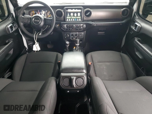 2023 Jeep Wrangler Sport S with VIN 1C4HJXDN3PW522353, listed as a Copart auction lot 86645234 with 17,562 mi miles and Salvage Title. Bid and sale history available at DreamBid. Image 8.