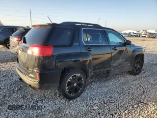 2017 GMC Terrain SLE with VIN 2GKFLTE37H6262823, listed as a Copart auction lot 45183345 with 106,166 mi miles and Salvage Title. Bid and sale history available at carsss.com. Image 3.