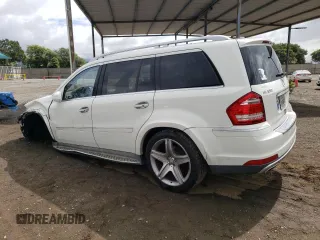 2010 Mercedes-Benz GL-Class GL 550 with VIN 4JGBF8GE9AA575244, listed as a Copart auction lot 72387904 with 82,750 mi miles and Salvage Title. Bid and sale history available at carsss.com. Image 2.