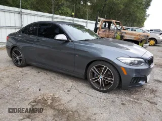 2019 BMW 2 Series M240i with VIN WBA2J5C50KVC07696, listed as a Copart auction lot 73926844 with 30,942 mi miles and Salvage Title. Bid and sale history available at DreamBid. Image 4.