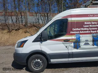 2016 Ford Transit Cargo Van with VIN 1FTYR2CG4GKA82911, listed as a IAAI auction lot 41909433 with 1 mi miles. Bid and sale history available at carsss.com. Image 19.