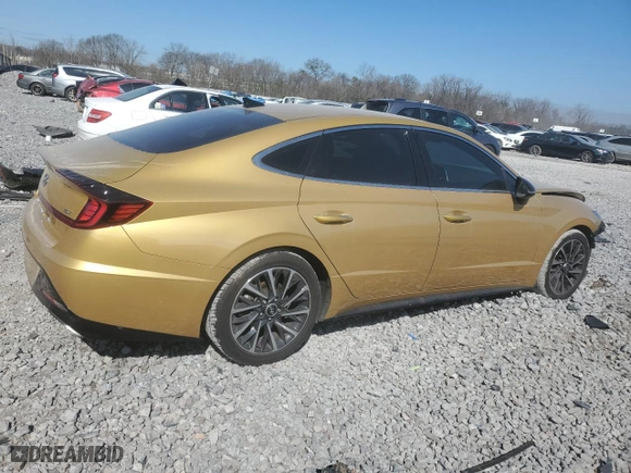 2020 Hyundai Sonata SEL Plus with VIN 5NPEJ4J26LH010467, listed as a Copart auction lot 45904705 with 92,026 mi miles and Salvage Title. Bid and sale history available at carsss.com. Image 3.