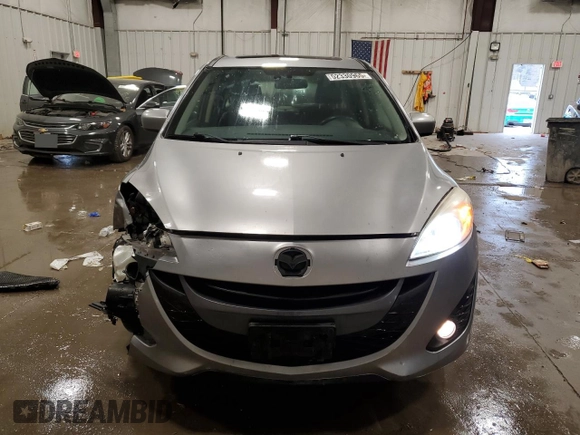 2012 Mazda Mazda5 Grand Touring with VIN JM1CW2DLXC0107458, listed as a Copart auction lot 52330965 with 164,001 mi miles and Non Repairable. Bid and sale history available at carsss.com. Image 5.