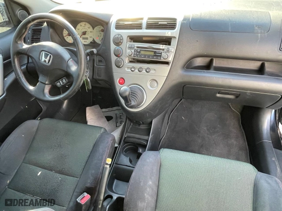 2002 Honda Civic Si with VIN SHHEP33512U305844, listed as a Copart auction lot 49738355 with 202,353 mi miles and Clean Title. Bid and sale history available at carsss.com. Image 9.