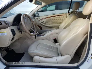 2009 Mercedes-Benz CLK 3.5L with VIN WDBTJ56H39F268506, listed as a Copart auction lot 46494245 with 158,726 mi miles and Clean Title. Bid and sale history available at carsss.com. Image 7.